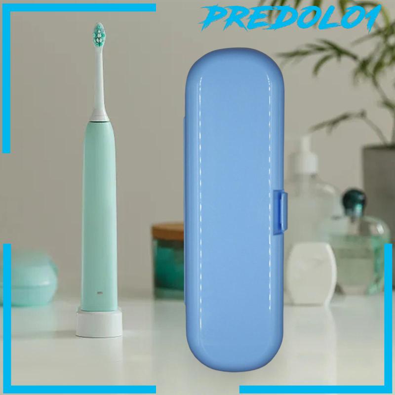 [Predolo1] Toothbrush Travel Case Cover Pelindung Compact Portable Holder Untuk Kamar Mandi