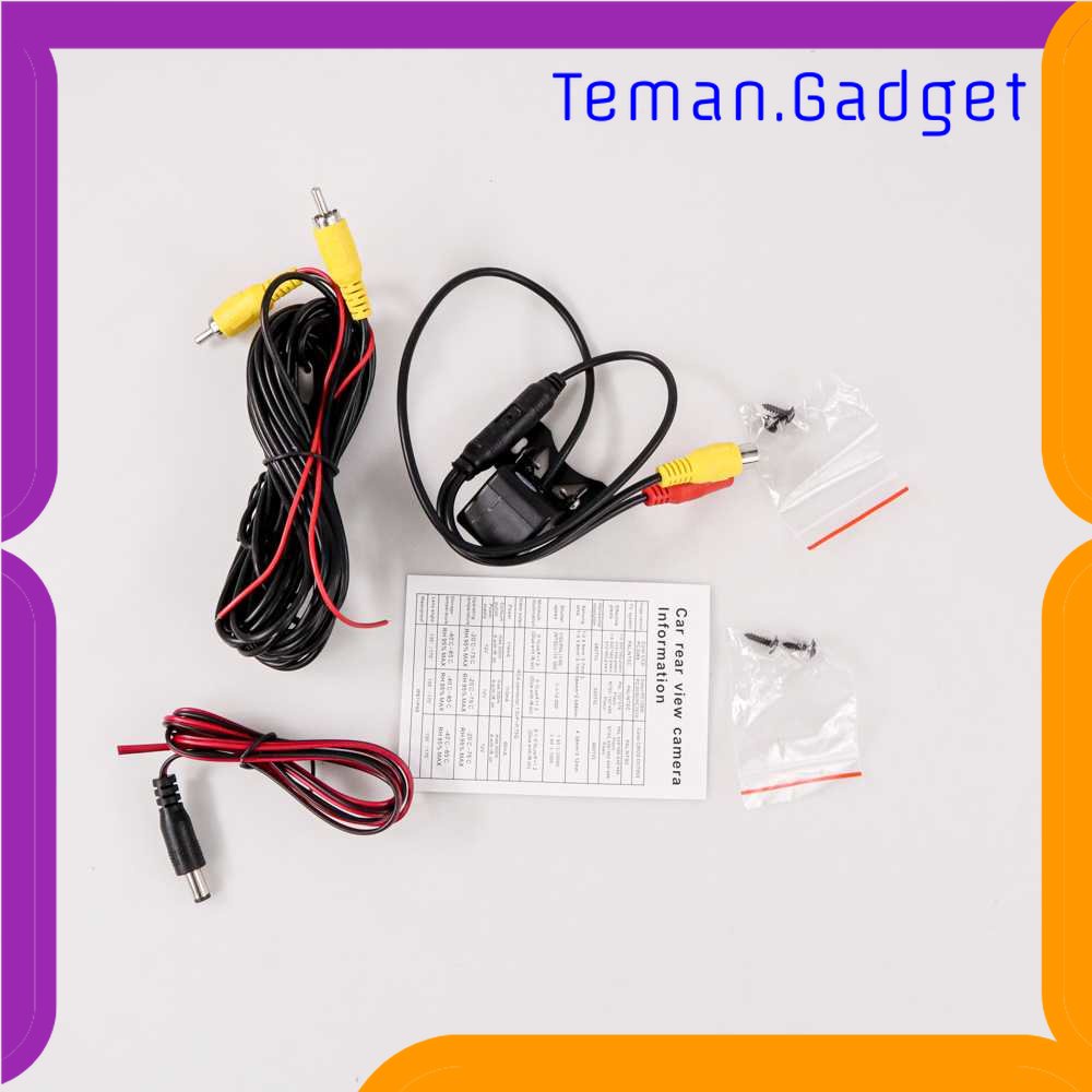 TG - OTO THREECAR Kamera Belakang Mobil Car Rearview 12 LED Nightvision - S12