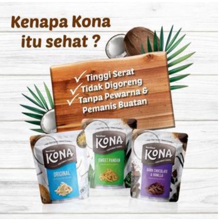 BAREFOOD KONA COCONUT CHIPS KERIPIK KELAPA | SNACK CEMILAN DIET SEHAT