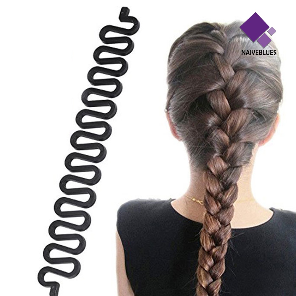 &lt; Naiveblues &gt; 5Pcs Wanita Tarik Rambut Kait Jarum Stik Coil Sisir Hairstyling