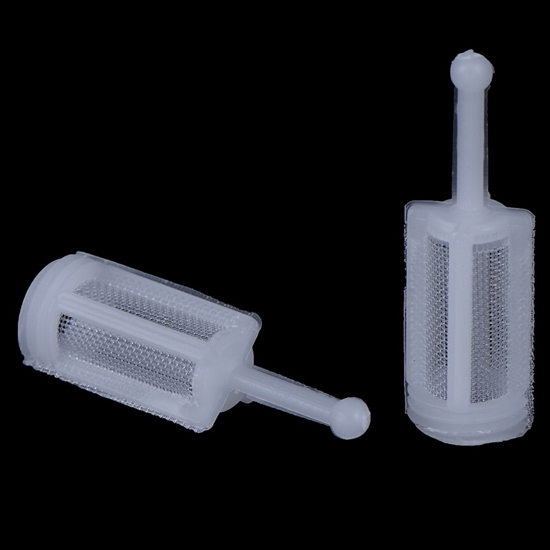 Beyen 10pcs Plastik Gravity Type Gun Filter Pot Diameter 11mm ID