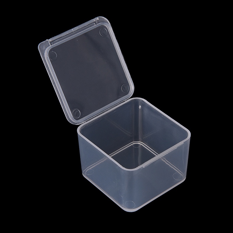 [lightoverflow2] New Small Travel Bening CG Transparan Kotak Penyimpanan Case PU Superhard Plastik [ID]