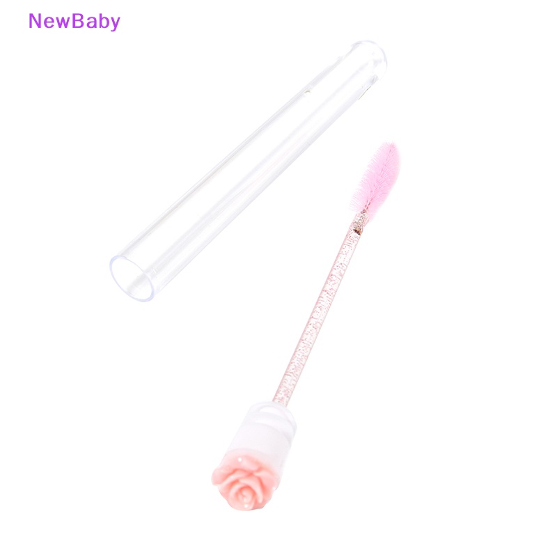 Newbaby 5PCS Elash Extension Alat Sikat Alis Bulu Mata Maskara Wands Tube Reusable ID