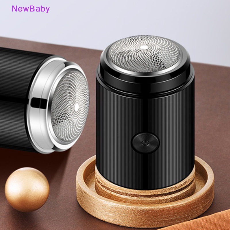 Newbaby USB Rechargeable Mini- Alat Cukur Elektrik Portable Untuk Pria r Home Travel ID