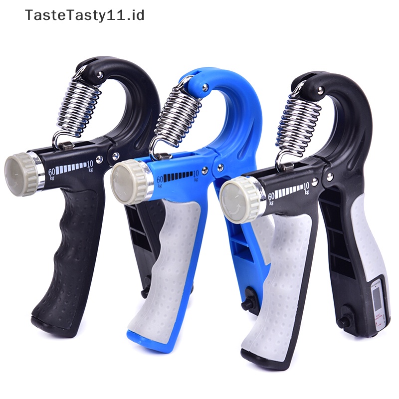 Tastetasty Hand Grip Trainer Gripper Penguat Adjustable Gym Latihan Kekuatan Pergelangan Tangan.