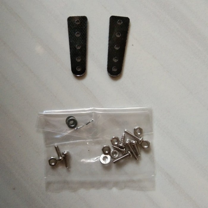 FRP reinforcing stik short rep tamiya hitam (f130)