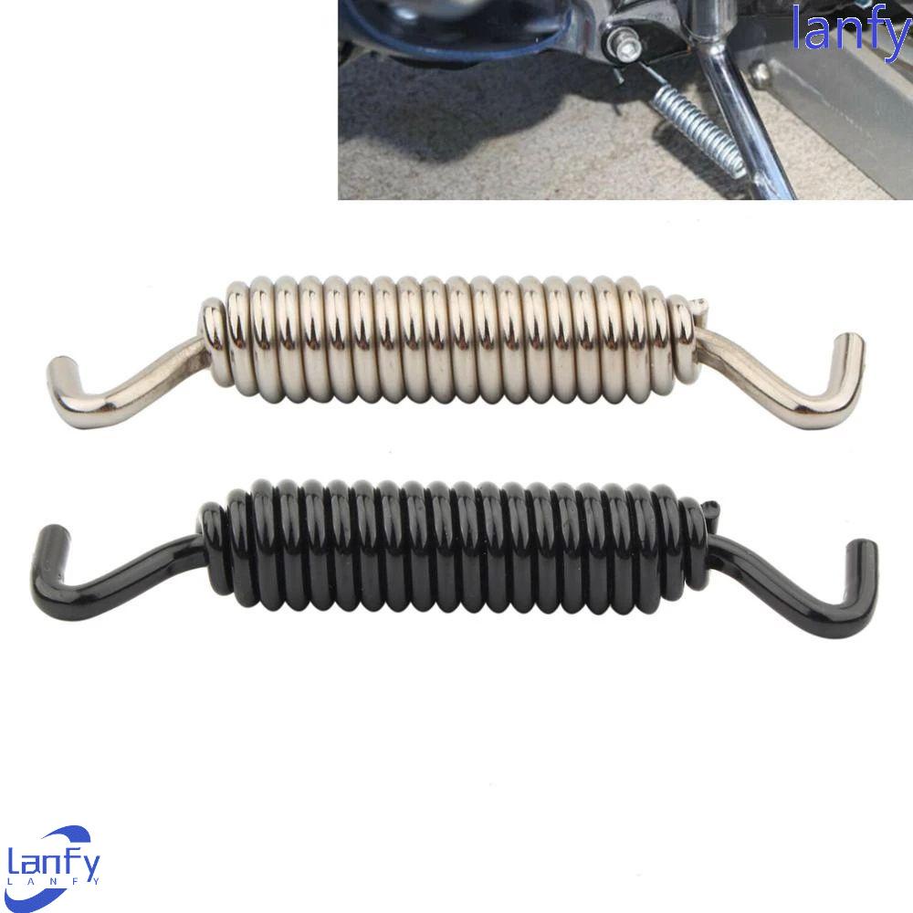 Lanfy Pegas Kickstand Motor Perlengkapan Motor Tahan Korosi Tahan Lama Parkir Standing Penyangga Frame Motor Kickstand Stand Springs