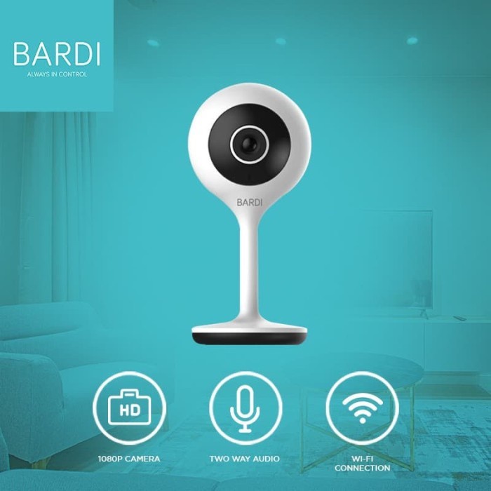 BARDI Smart IP Camera CCTV Wifi IoT HomeAutomation Support iOS Android