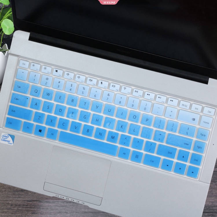 Film Pelindung Cover Keyboard Notebook Laptop Silikon 15.6 Inci Untuk Huawei 15.6-inch MateBookD (Versi2018) MRC-W50R/W60D [ZXL]