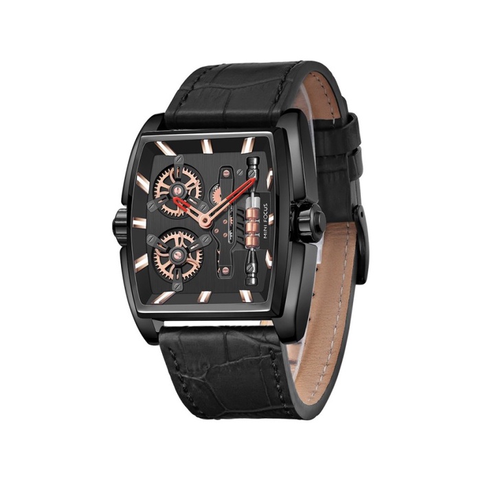 Mini Focus MF0322G Jam Tangan Pria Tali Kulit