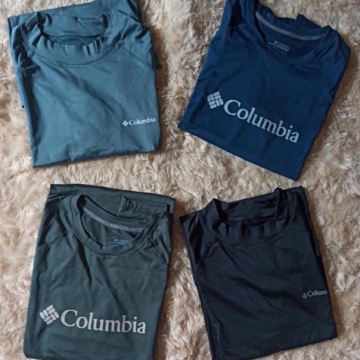 Baselayer columbia original omni heat thermal quick dry kaos hiking