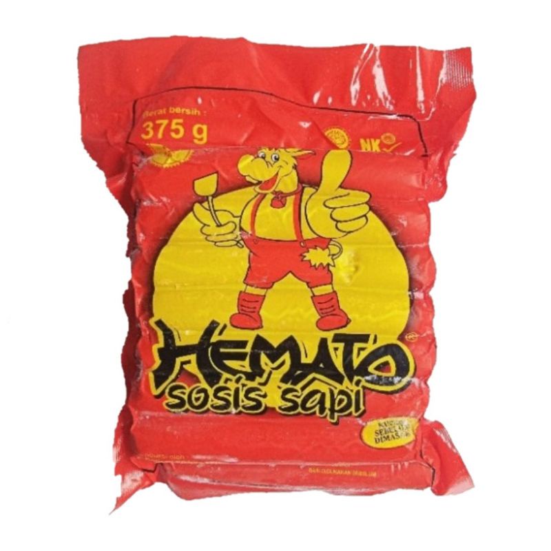 HEMATO Sosis Sapi 375 gr (Isi 15)