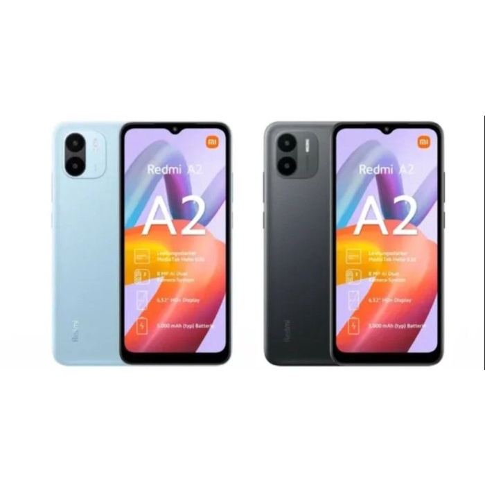 XIAOMI REDMI A2 3/32 3/64 Ram 3GB Internal 32GB 64GB Garansi Resmi