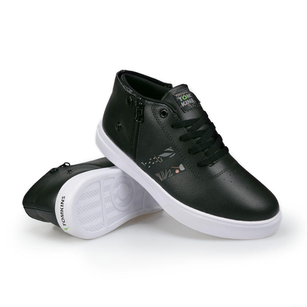 TOMKINS Sepatu Sneakers Anak Remaja Moonage - Black WhiteRAMAYANA JAKTIM