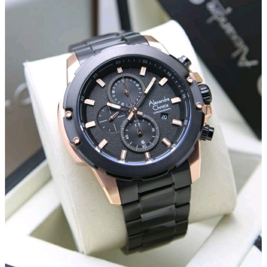 Alexandre Christie Ac 6583 / AC6583 Jam Tangan Pria  Original