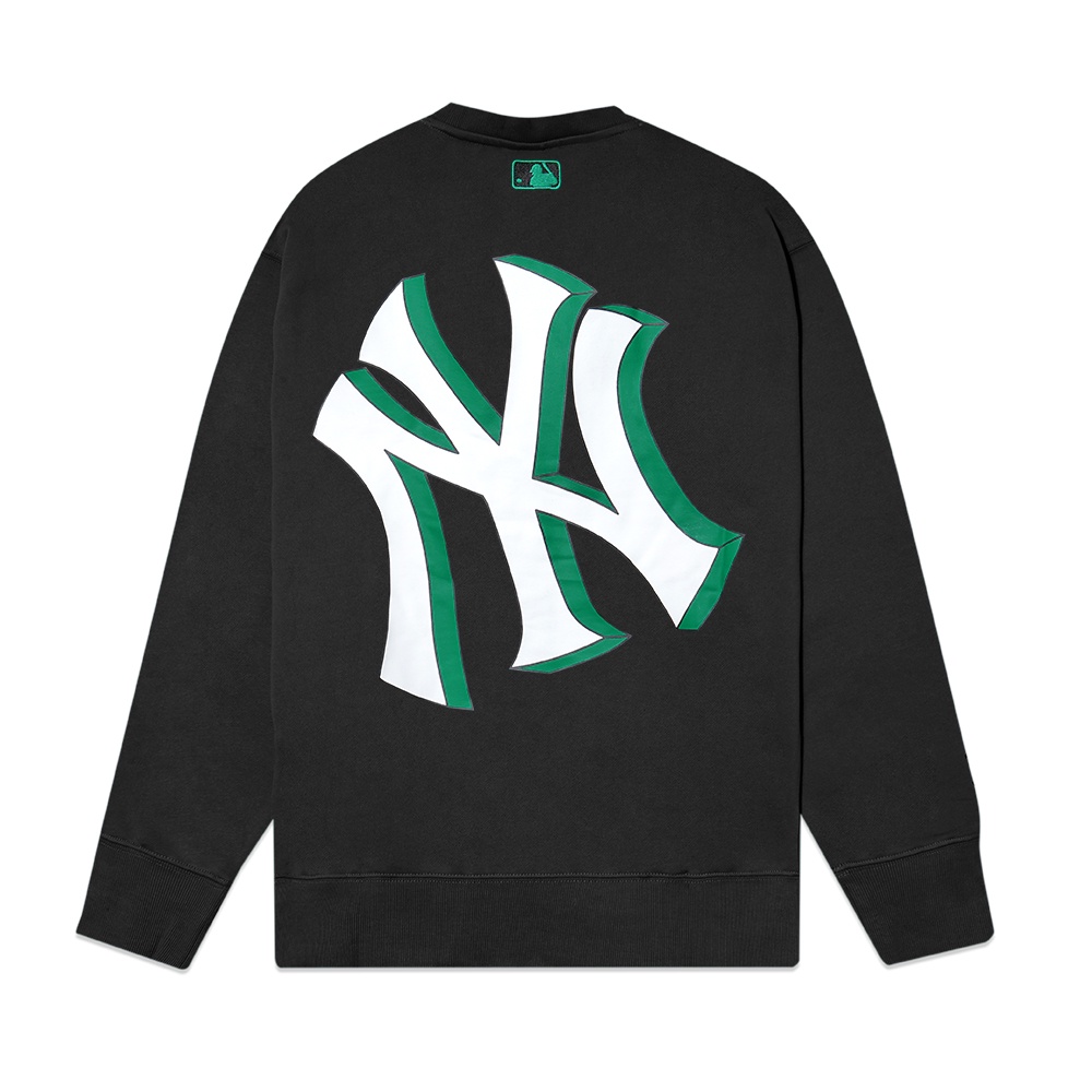 M7B NY Yankees Mega Logo Sweatshirt Black