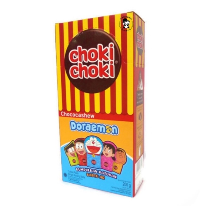 

CHOKI CHOKI CHOCOCASHEW CHOCOLATE PASTA STIK COKELAT 20'S ORIGINAL