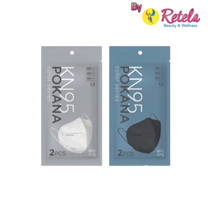 POKANA KN95 MASK 2 PCS