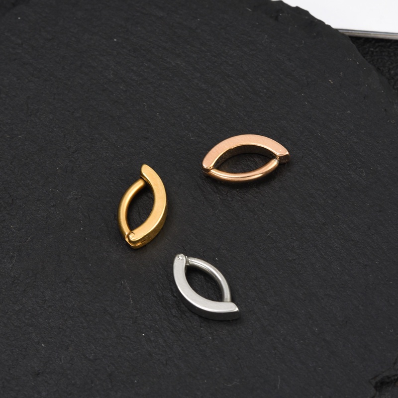 Wanita Fashion Stainless Steel Glossy Piercing Perut Kancing Cincin Kepribadian Logam Hypoallergenic Pusar Tombol Rings Aksesoris Perhiasan Tubuh