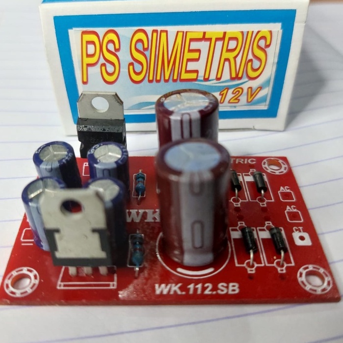 Power suply simetris 12v/15v