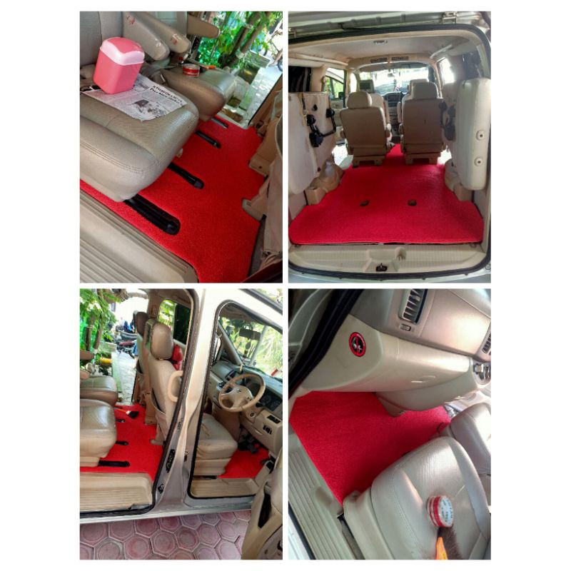 KARPET MOBIL SERENA C24 FULL BAGASI BAHAN 1 WARNA AKSESORIS MOBIL KARPET MOBIL PREMIUM QUALITY