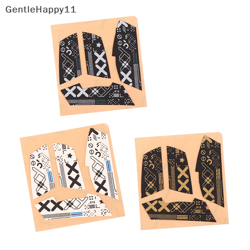 Gentlehappy Mouse Grip Tape Skate DIY Stiker Non Slip Sedot Keringat Untuk Logitech G102 G304 id