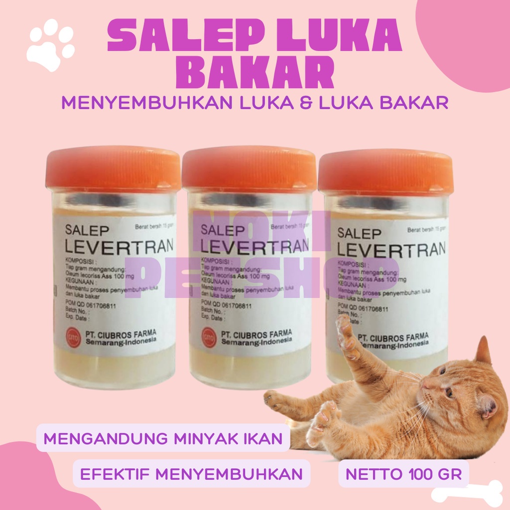 [BISA COD] LEVERTRAN SALEP LUKA BAKAR 15G 15 GRAM