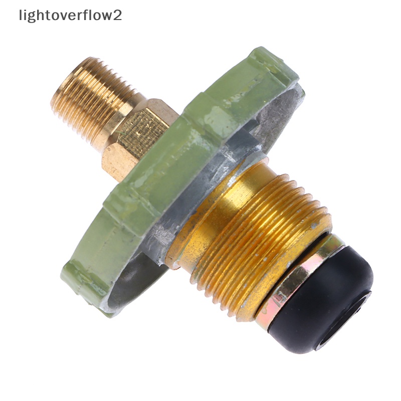 [lightoverflow2] Kepala Konverter LPG Konektor Tungku Gas Tahan Lama Praktis Zinc Alloy [ID]