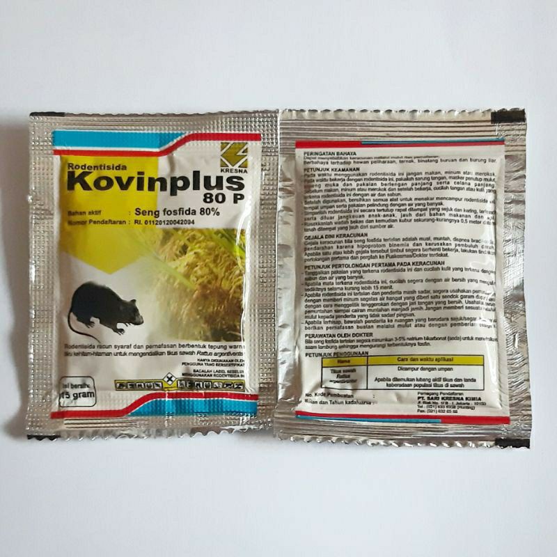 Racun Tikus Konviplus 80WP kemasan 15gr Original