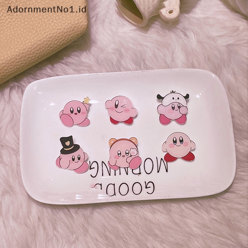 [AdornmentNo1] 1pcs Pin Bros Enamel Kirby and Sailor Moons Badge Lapel Pin Brooch [ID]