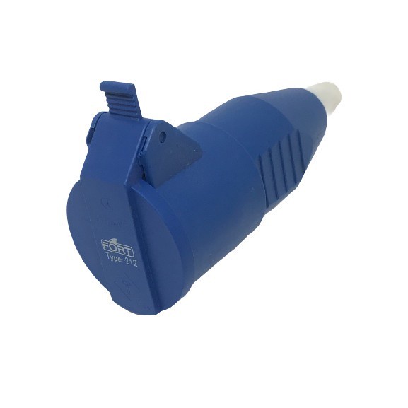 Fort Industrial Mobile SOCKET CEE-212 2Pin 16A WATERPROOF IP44