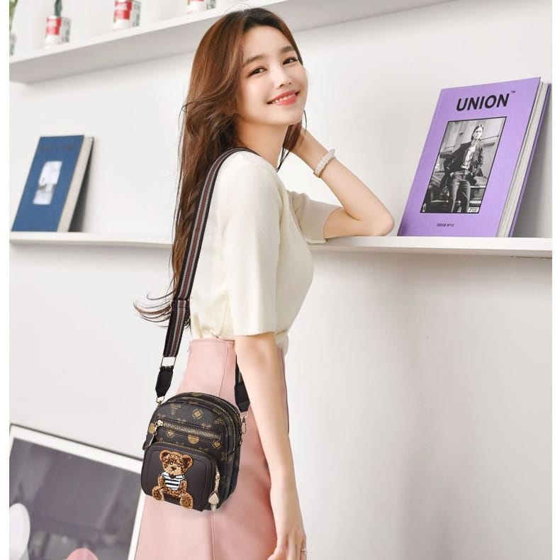 NEW Tas Selempang Wanita Premium Fashion Elegan High Quality Impor