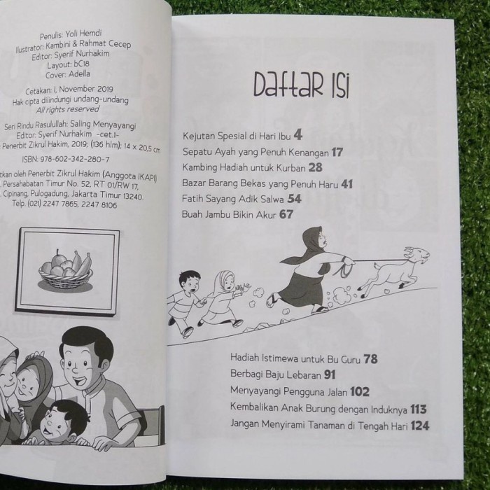 KOMIK RINDU RASULULLAH - SALING MENYAYANGI