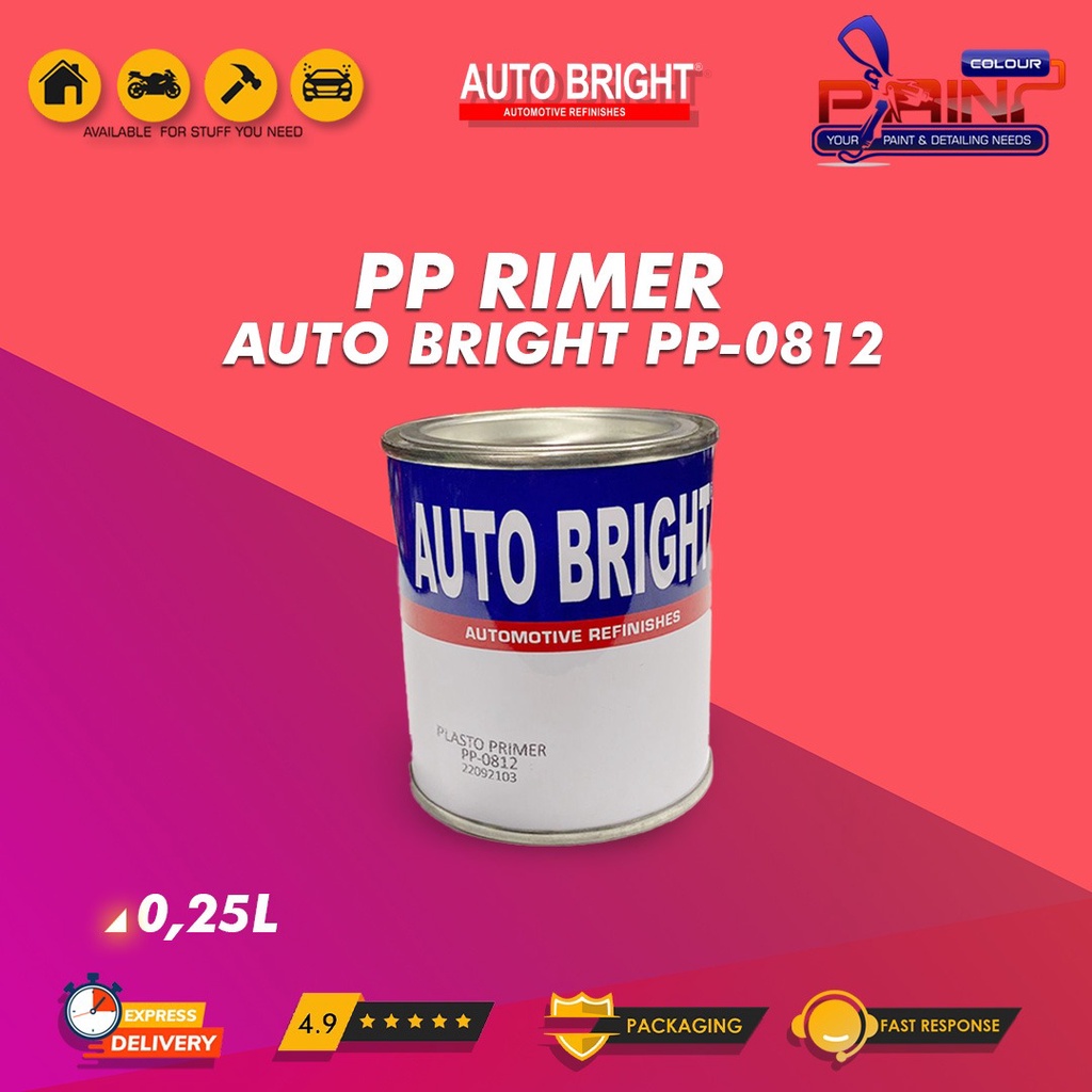 Epoxy Autobright PP Plasto Primer-Plastic Primer PP-0812 seperempat