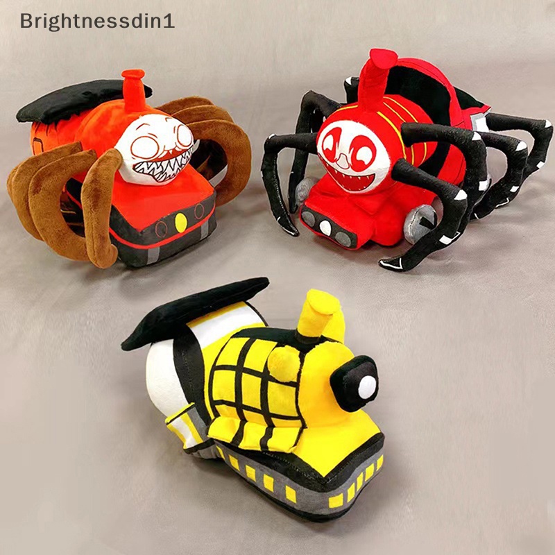 [Brightnessdin1] Choo-choo Charles Plush Toy Horror Game Figure Boneka Spider Lembut Boneka Mainan Butik