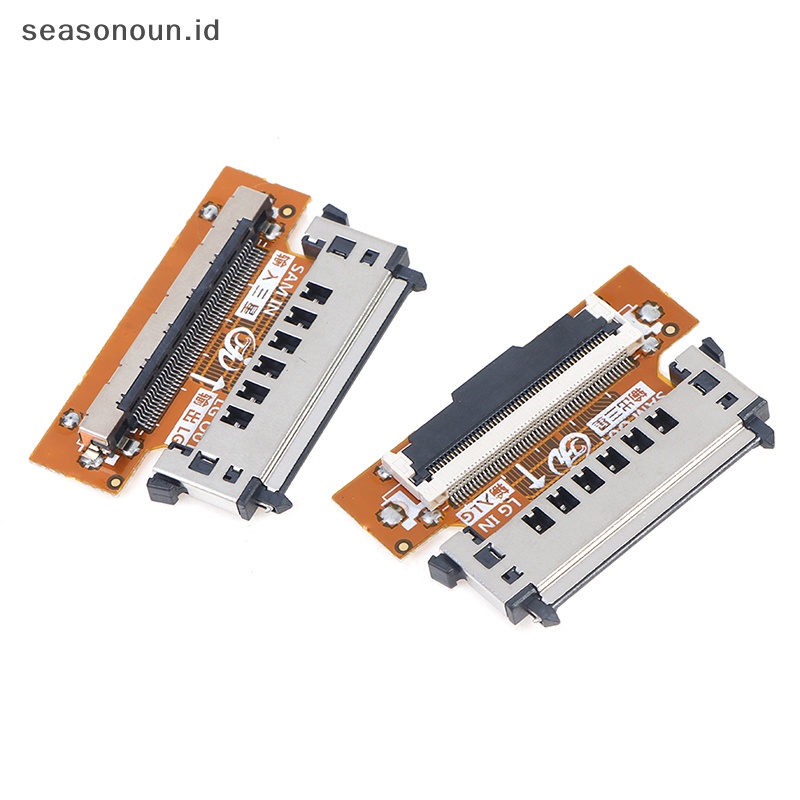 Seasonoun 1pcs FHD LVDS LVDS 51pin SAM turn LG Kabel Konektor Cable Adapter Board.