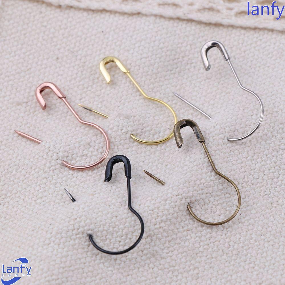 Lanfy Pins Mini 100pcs Alat Jahit Bros Gesper Rajut DIY