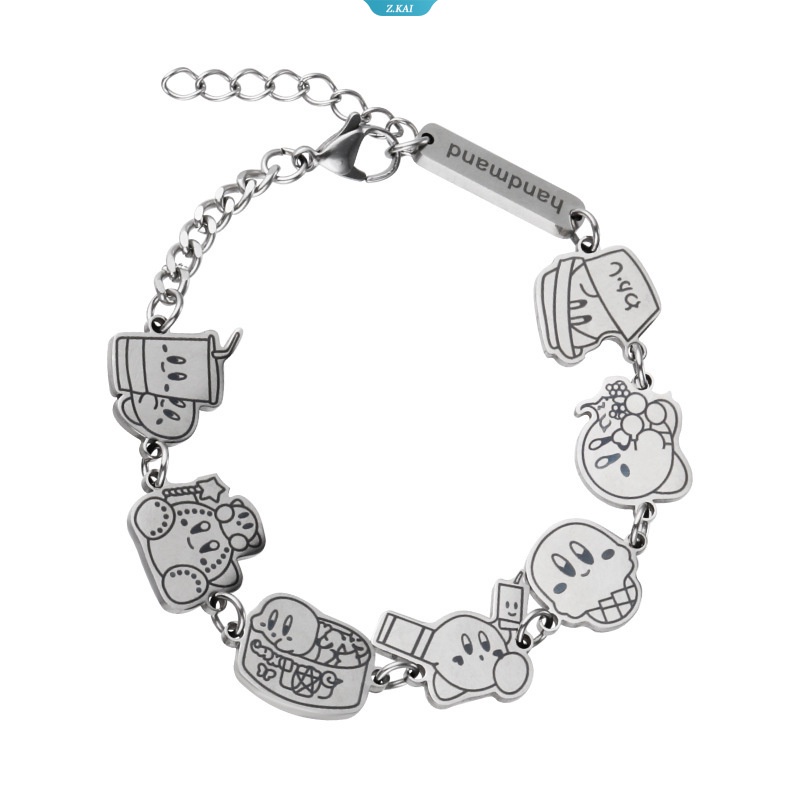 Sanrio Star Kapi Silver Gelang Tangan Bintang Cantik Untuk Wanita Korea Fashion Designer Pesta Pernikahan Perhiasan Hadiah Liburan [ZK]