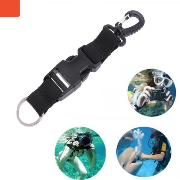 [Predolo] Scuba Diving Spearfishing BCD Webbing Lanyard Strap w/Gesper Pelepas Cepat