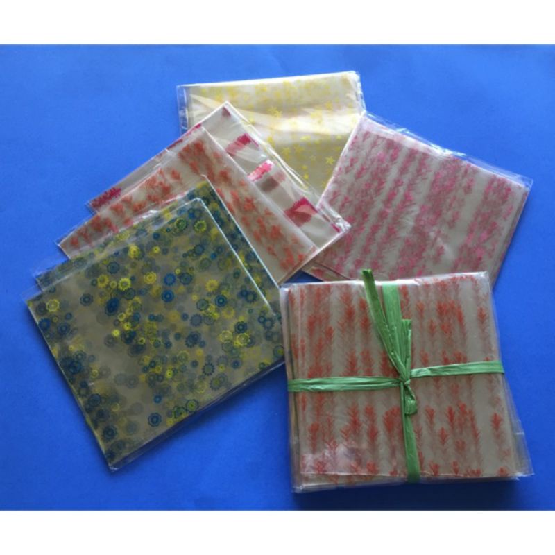 Plastik dan Kawat Madumongso Plastik Kaca Motif