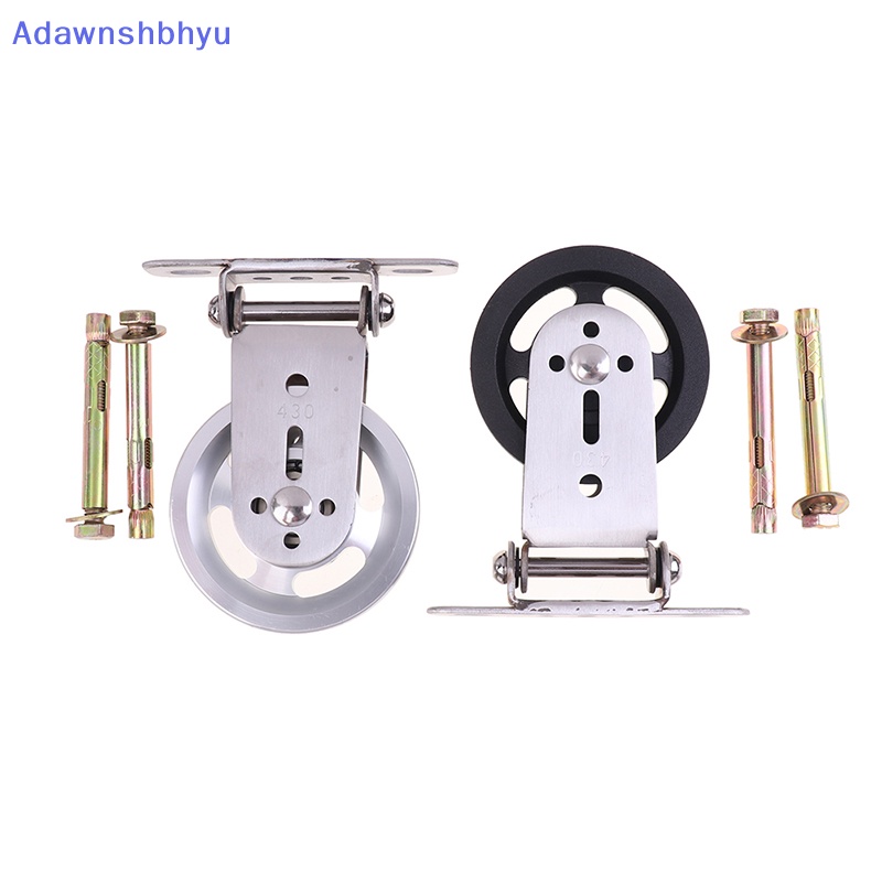 Adhyu Rak Dinding Gym Rumah Rotag Silent Pulley DIY Lat Lift Kabel Sistem Roda ID