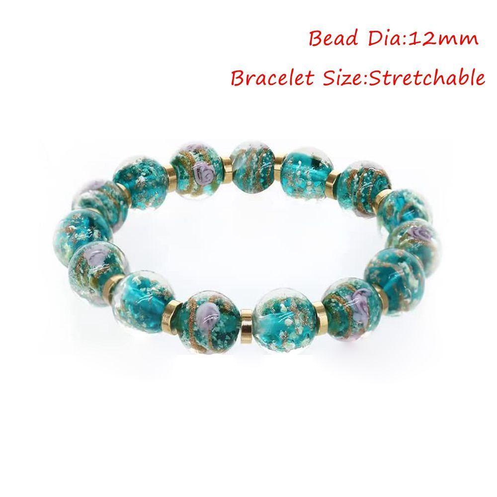 Lily Mooncrystal Gelang Perhiasan Hadiah Manik Gelang Glow in the Dark Lymph Detox Therapy Bracelet