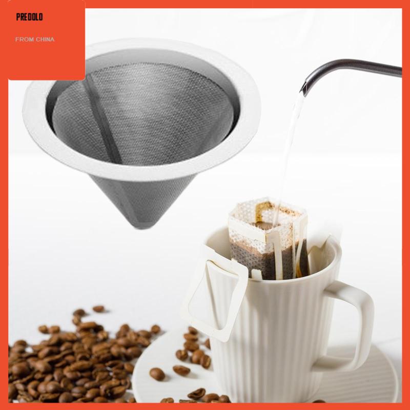 [Predolo] Coffee Maker Tanpa Kertas Pour over Dripper Kopi Untuk Camping Indoor