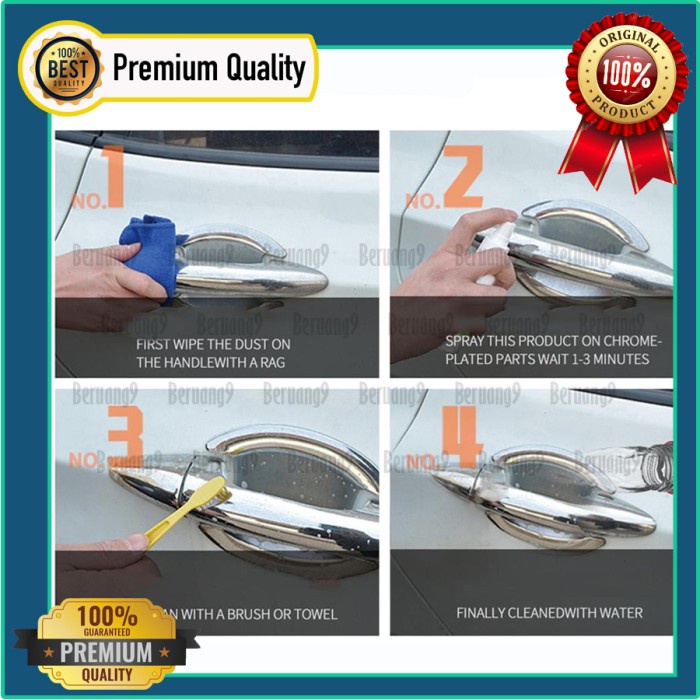 Obat Karat Cairan Pembersih Karat Mobil Anti-Rust Cleaning Liquid 50ml