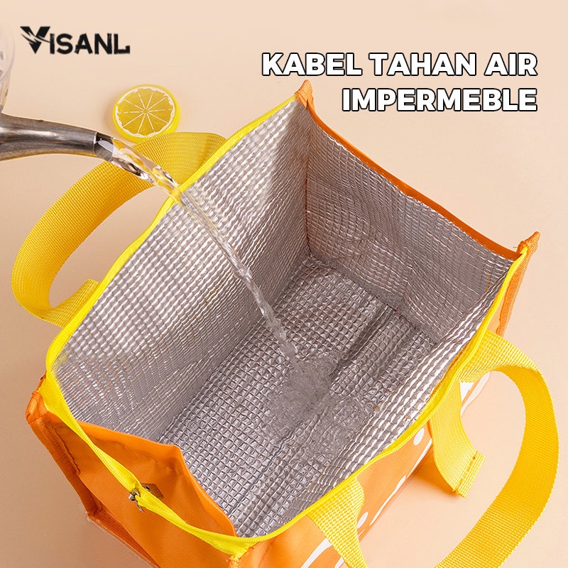 TAS BEKAL MAKANAN ANAK LUNCH BAG TEMPAT BEKAL ANAK TEMPAT PENYIMPANAN MAKANAN TAS LUNCH BOX