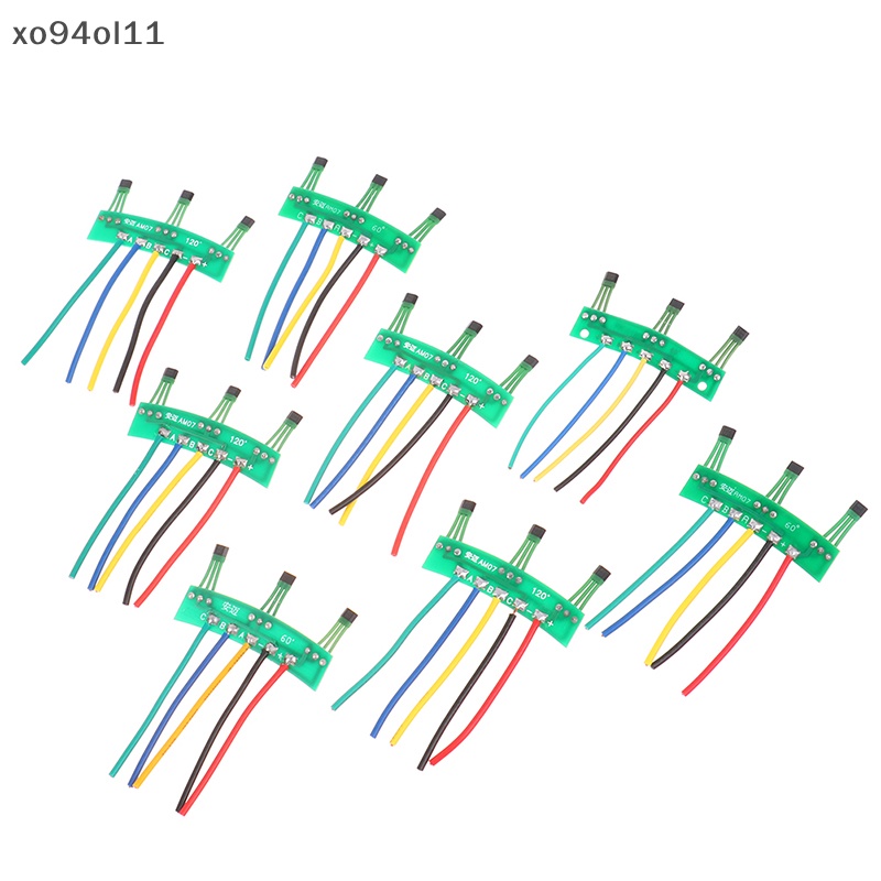 Xo 1Pc Sensor Aula Motor Brushless Daya Tinggi Dengan Plat Dan Kawat 3144 413 41F 43F Electric Motor Hall PCB Komponen Kendaraan Listrik Roda Dua Brushless Motor Hall Board OL