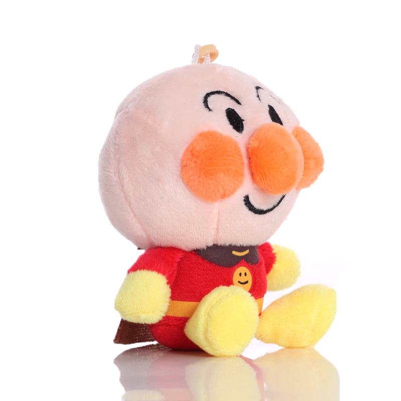 10cm Anime Anpanman Plush Toys Baikinman Dokin-chan Plushies Boneka Mainan Boneka Lembut Untuk Ulang Tahun Anak