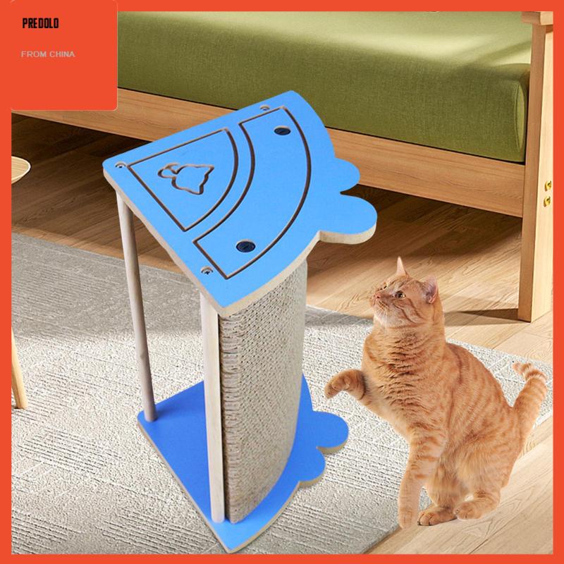 [Predolo] Cat Scratcher Cakar Gerinda Vertikal Dengan Play Ball Scratch Pad Untuk