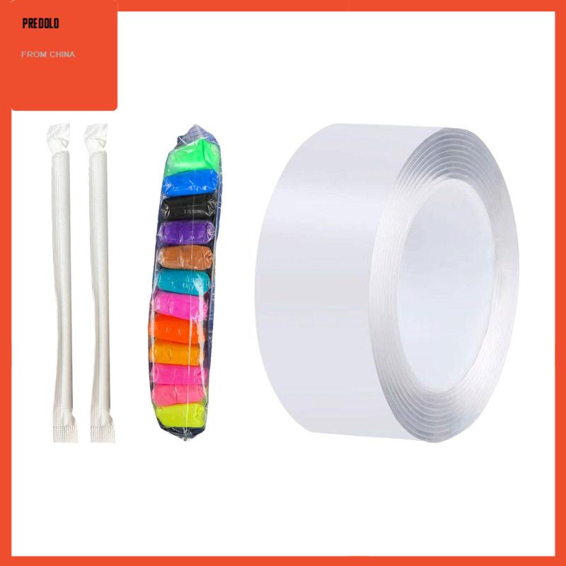 [Predolo] Double Sided Tape Multifungsi Lucu Untuk Meniup Bubble Mainan 2mmx5cmx1m