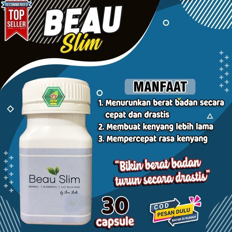 Suplemen Beauslim - Beau slim - Slimmax Pelangsing Herbal - Pelangsing Badan Herbal - Obat Diet & Ku